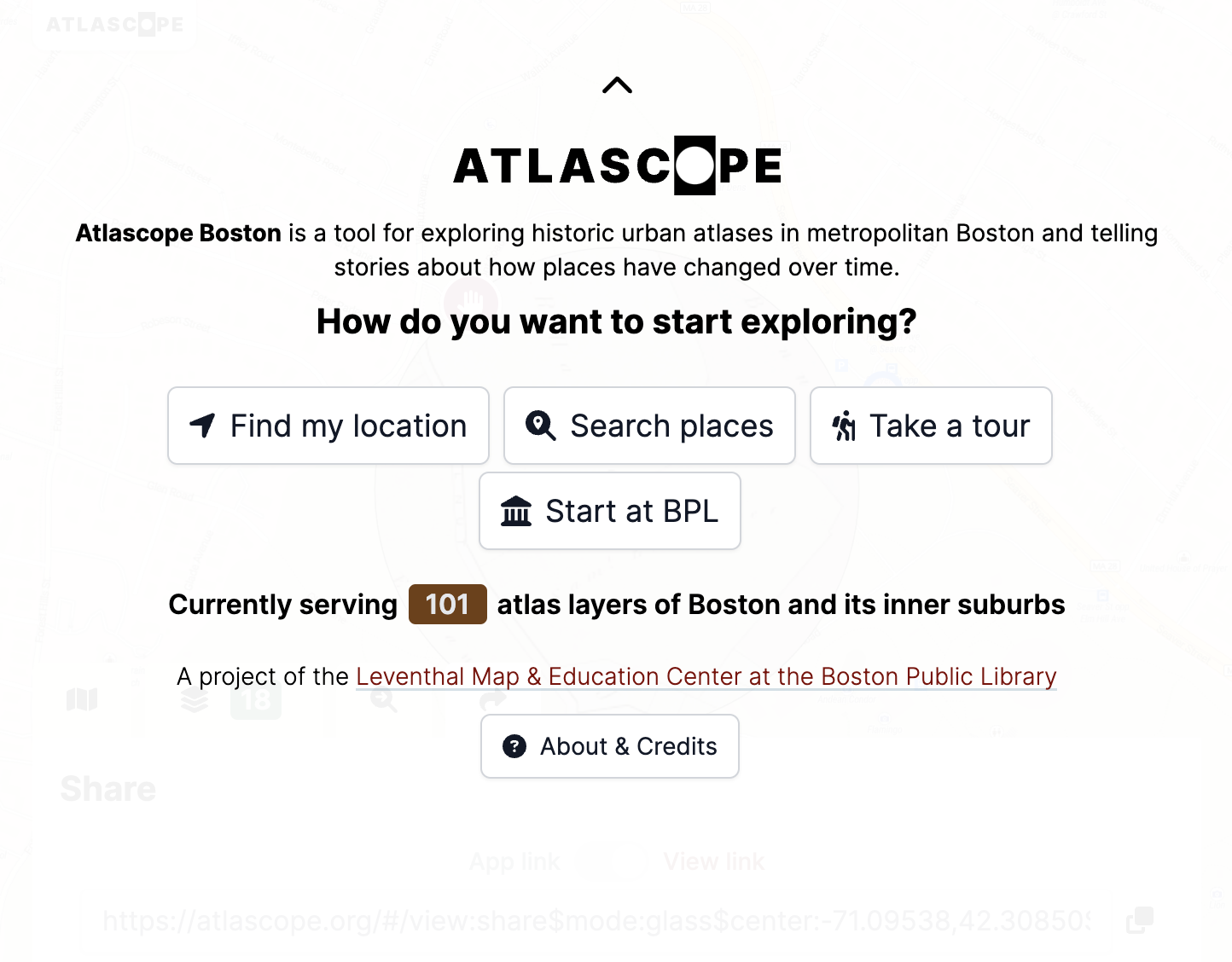 What will you discover in Atlascope?