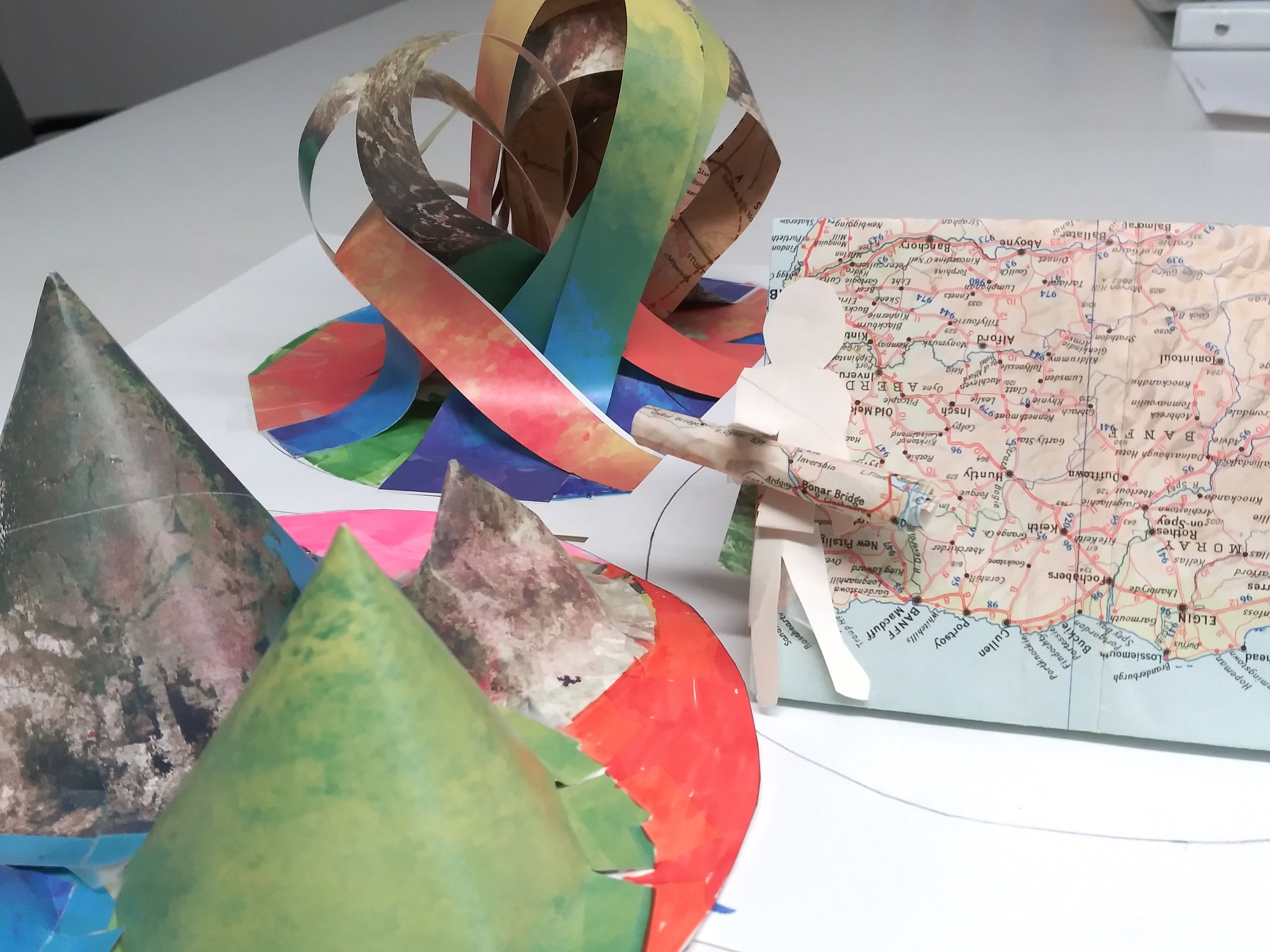 Artmaking with Maps with Leventhal Map & Education Center